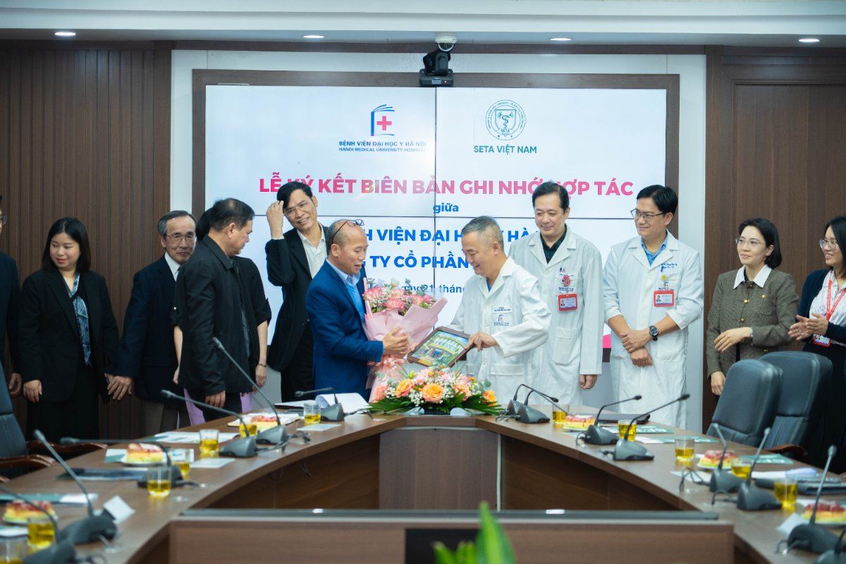 Seta Việt Nam & Bệnh viện Đại học Y Hà Nội ký kết hợp tác chiến lược, thúc đẩy phát triền y học tiên tiến