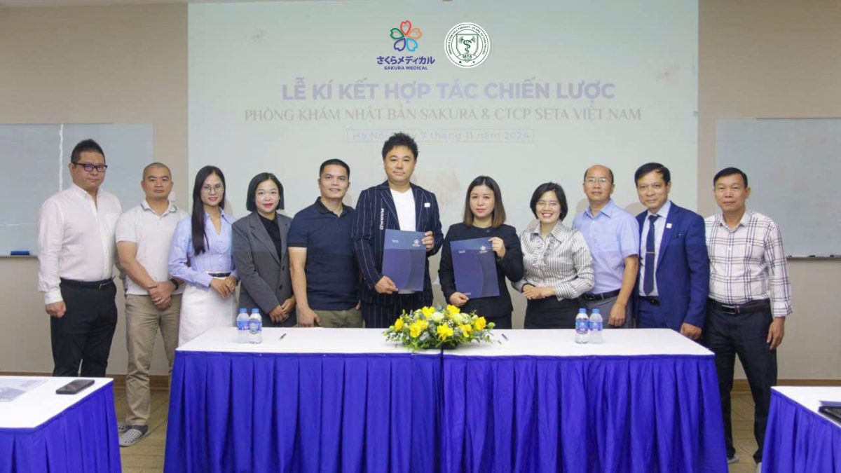 Công ty Cổ phần Seta Việt Nam - Lễ ký kết hợp tác chiến lược toàn diện với phòng khám Sakura Nhật Bản 9 Công ty Cổ phần Seta Việt Nam - Lễ ký kết hợp tác chiến lược toàn diện với phòng khám Sakura Nhật Bản
