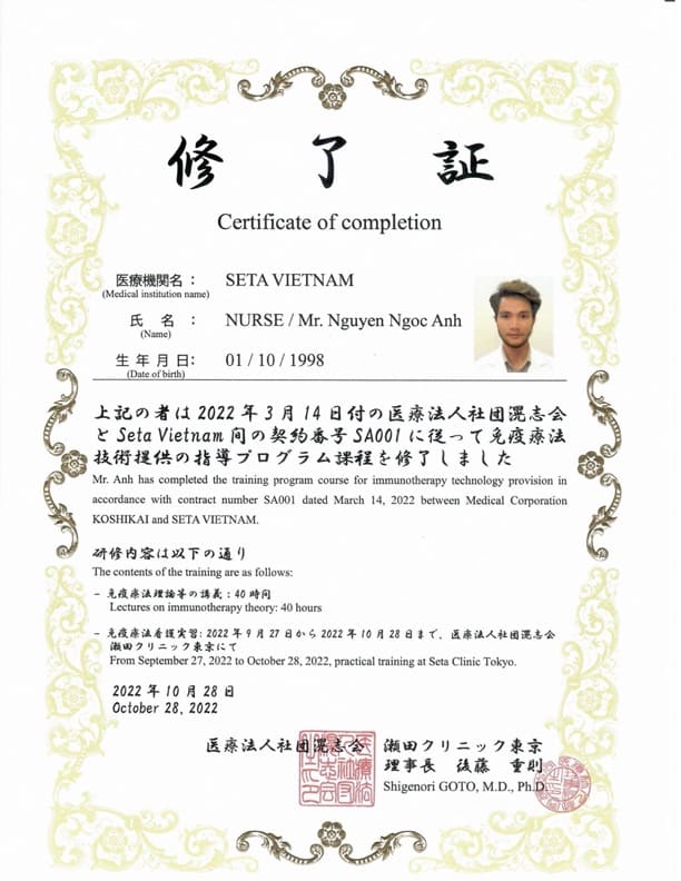 Mr Nguyễn Ngọc Ánh 6 SETA Việt Nam