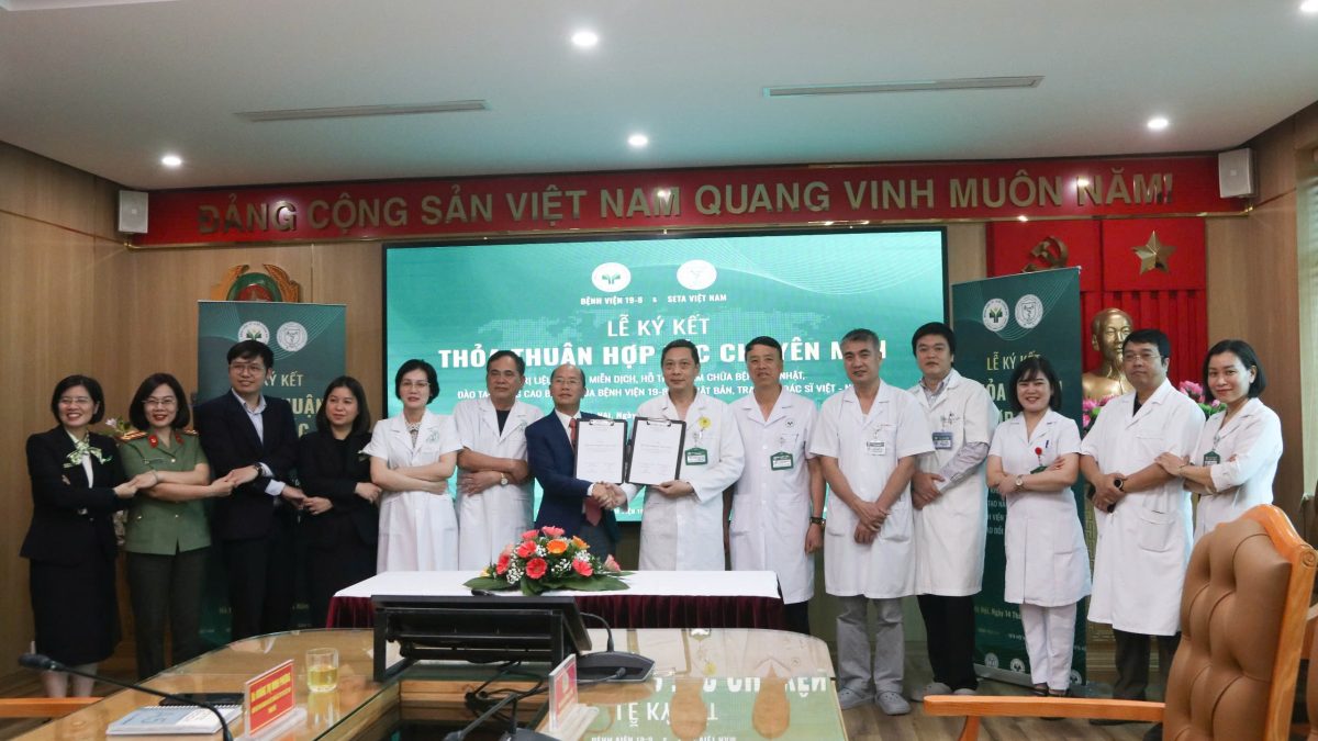 SETA Việt Nam hợp tác với bệnh viện 19-8: Đưa liệu pháp tế bào miễn dịch tự thân vào điều trị ung bướu tại Việt Nam