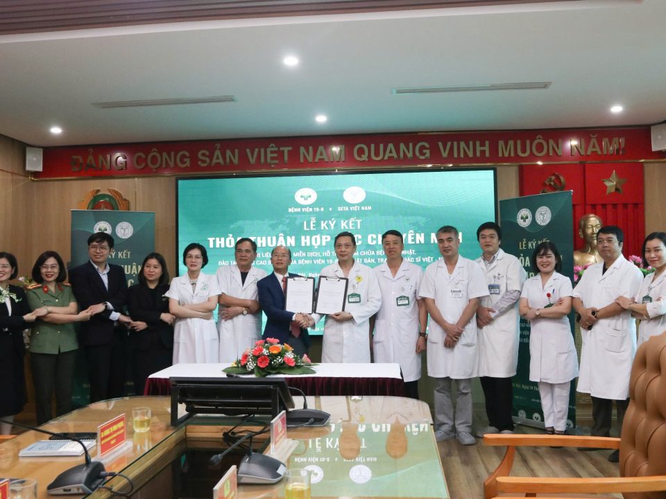 SETA Việt Nam hợp tác với bệnh viện 19-8: Đưa liệu pháp tế bào miễn dịch tự thân vào điều trị ung bướu tại Việt Nam