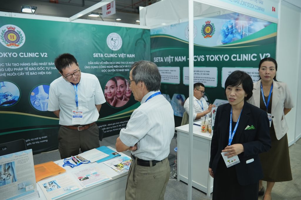Seta Việt Nam xuất hiện tại Pharmed & Healthcare Vietnam 2025: triển lãm y tế quốc tế lớn nhất năm 20 Gian hàng triển lãm của Seta Việt Nam tại Pharmedi 2025
